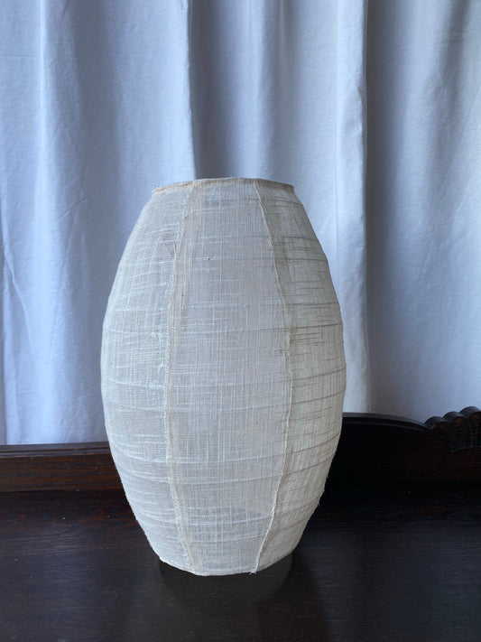 Beige ”lykta” i linne