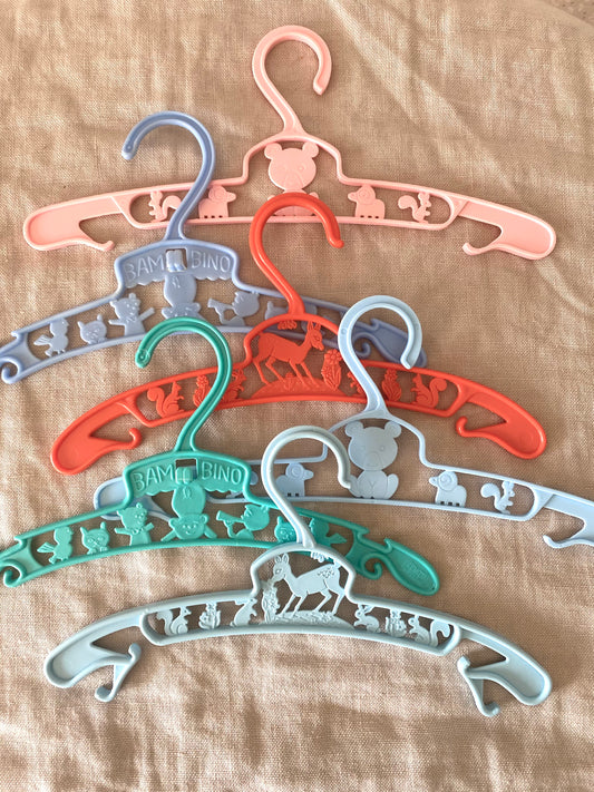 Sötaste barngalgarna i pastell med djur - 6st