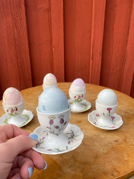 5st äggkoppar - KAISER Carl von Linné