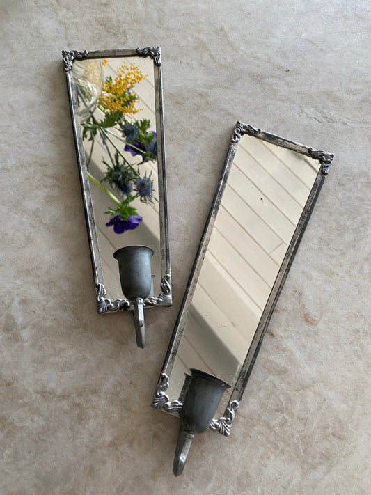 Paret spegellampetter