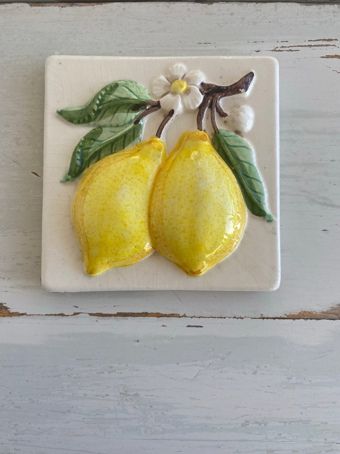 Dekorplatta citron