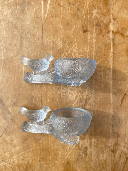 2 st saltkar fågel - Lindshammar