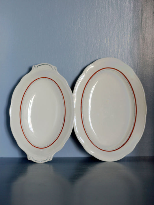 Två uppläggningsfat - RÖRSTRAND KARINA